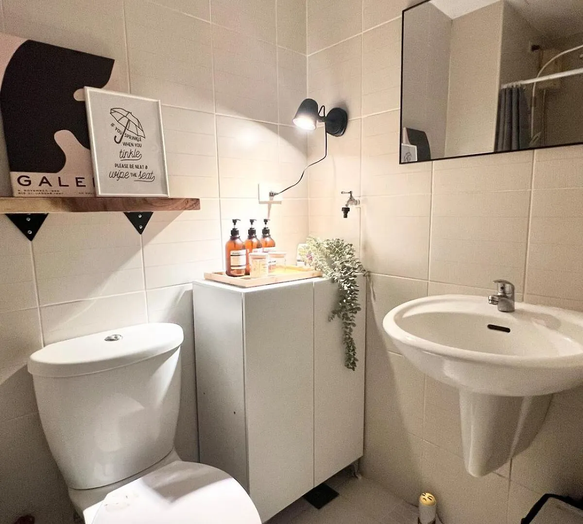Appartement Jazz Residence T2 Rm 405 Homey Muji Inspired Staycation Big Screen Cinema Manilla